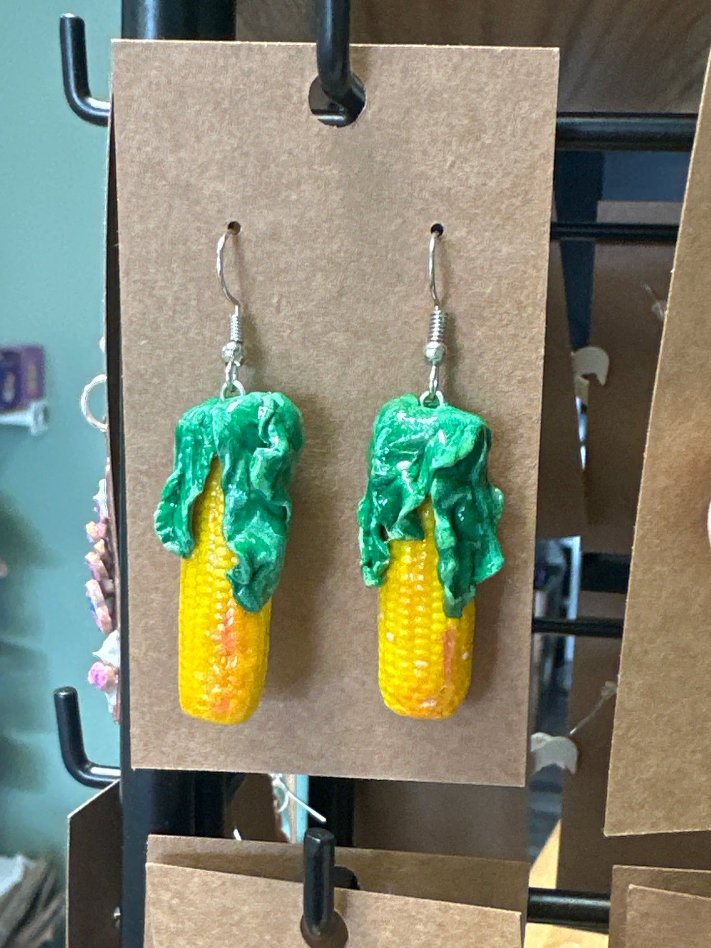 Corn Earrings