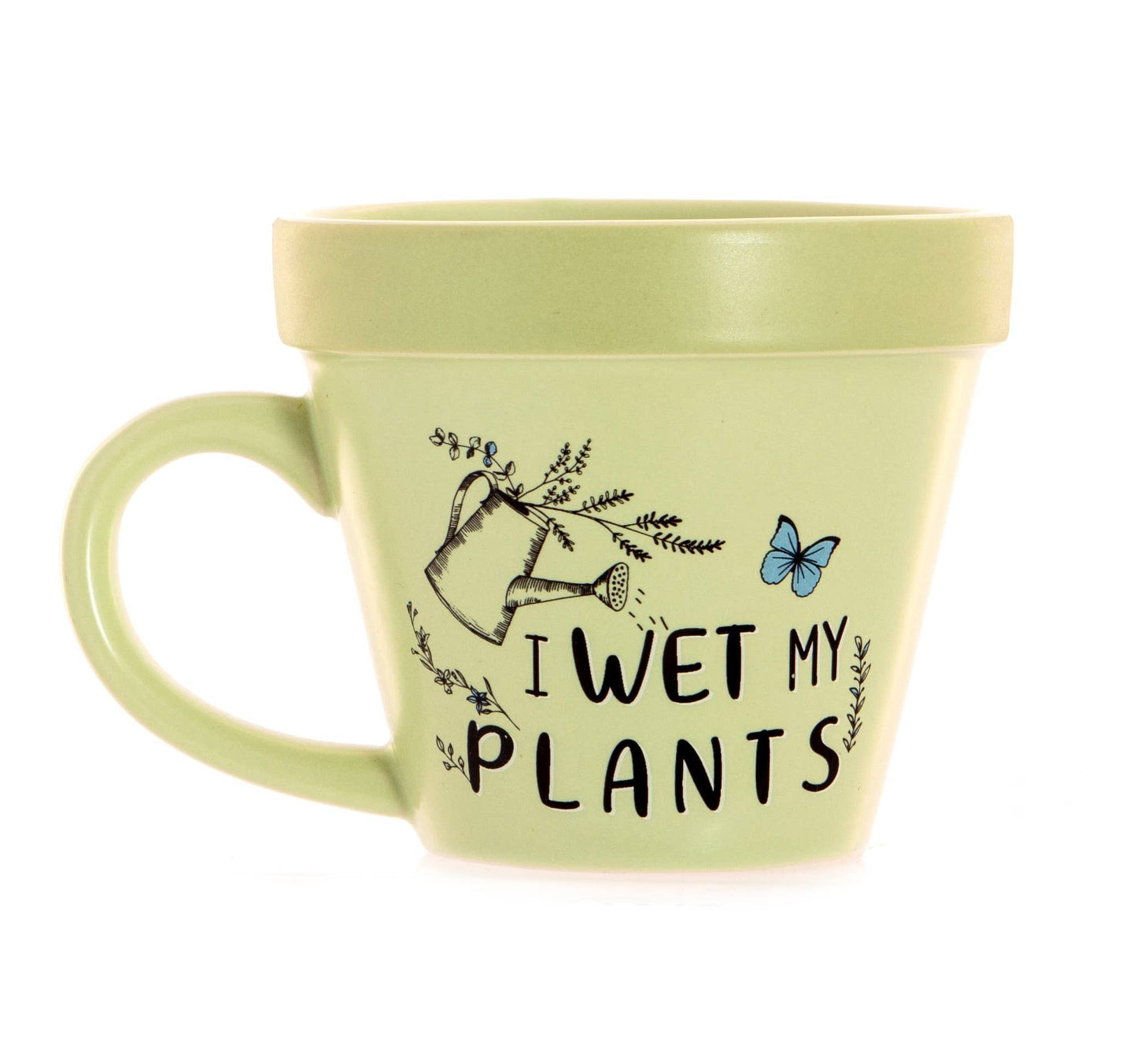Plant Pot Mug - Gardening Gifts for Plant Moms - Wet Plants