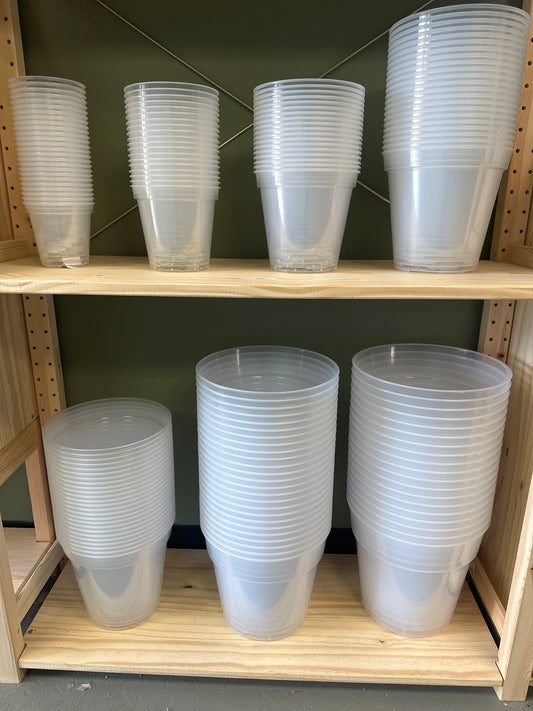 10" Clear Pot