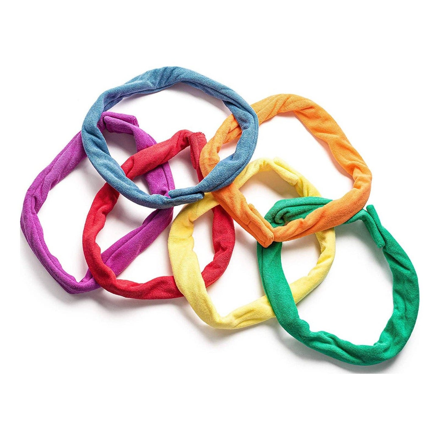 Chew Bands Terry Cloth Necklace Set 6-Pack