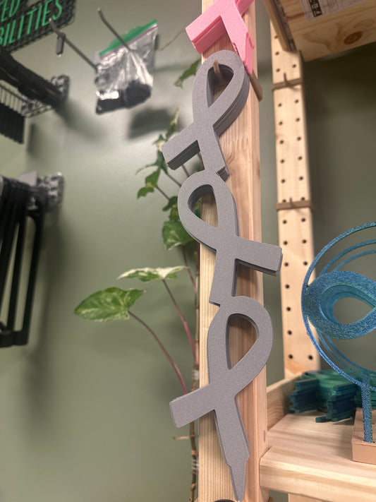 Ribbon Trellis - Grey