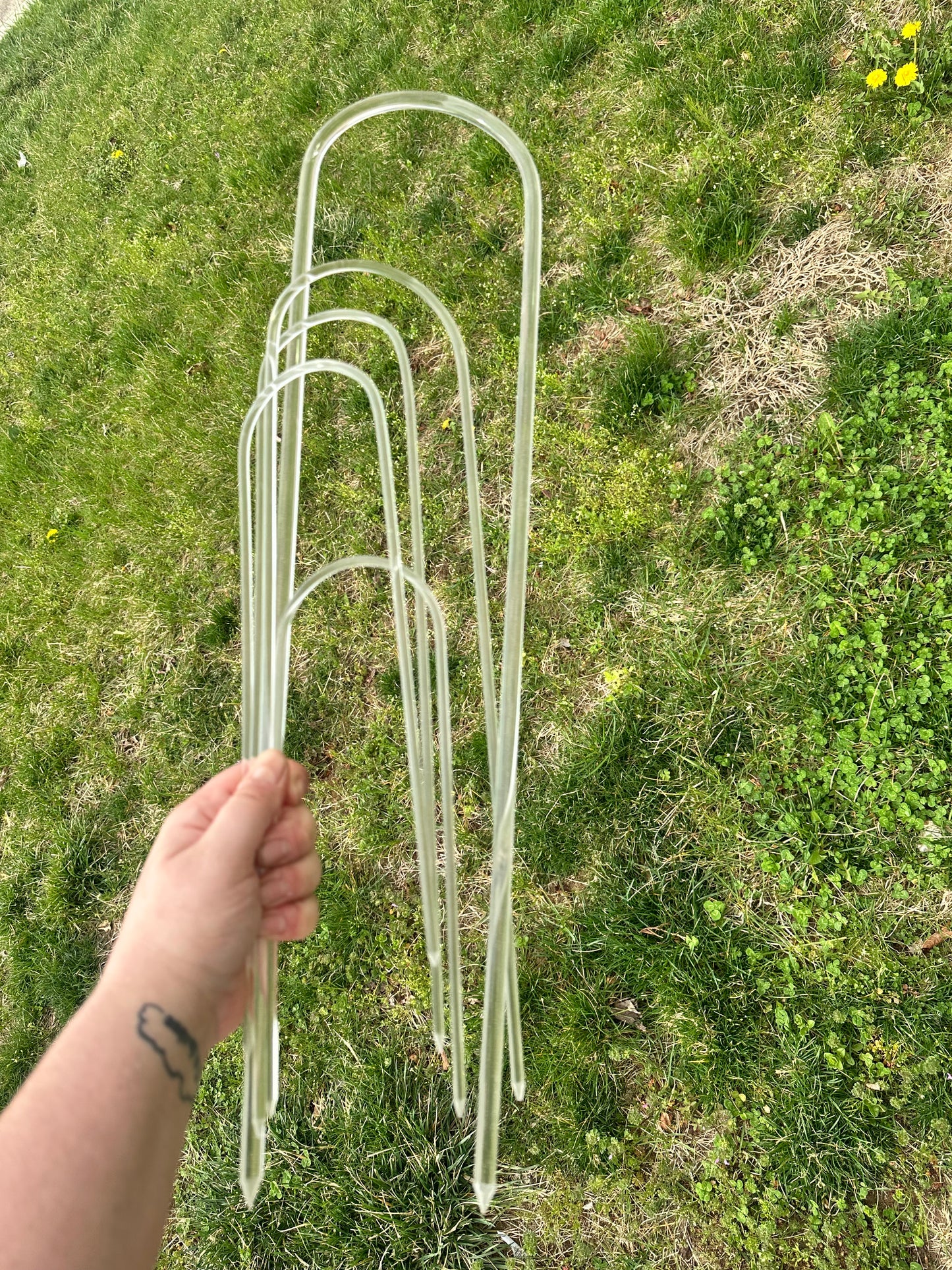 18” acrylic trellis