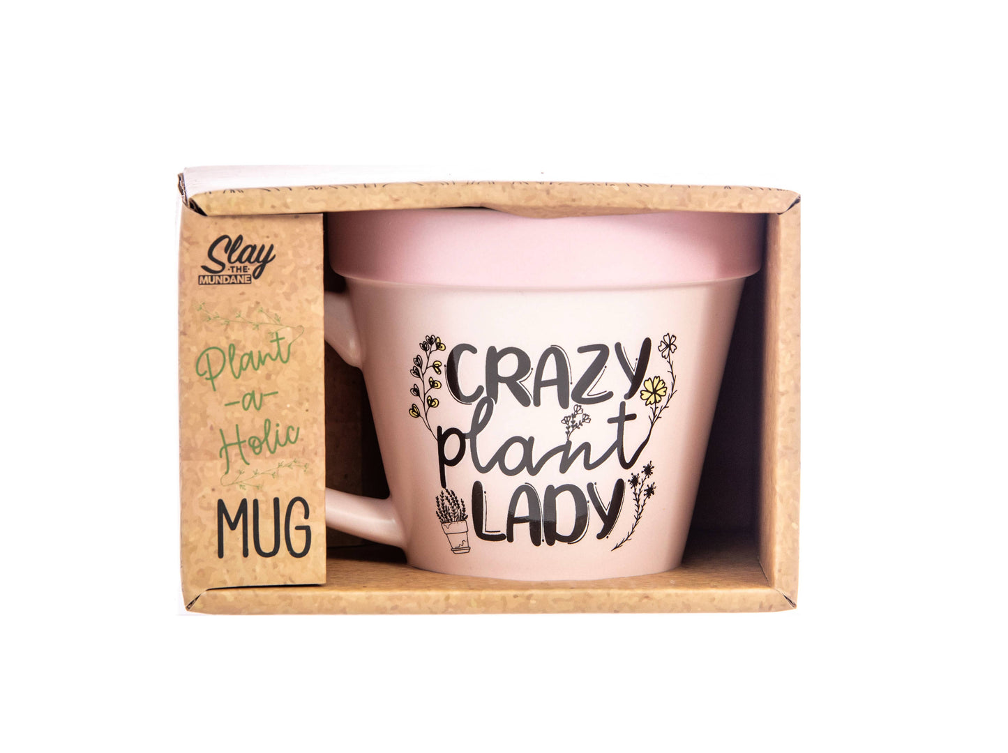 Plant Pot Mug - Gifts for Plant Moms - Crazy Plant Lady