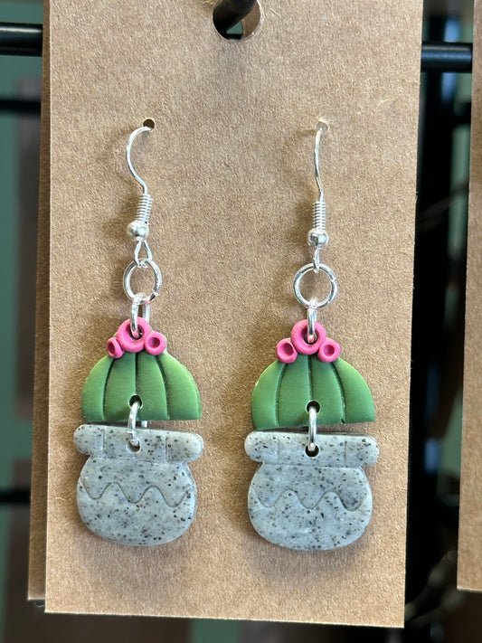 Cactus Dangle Earrings