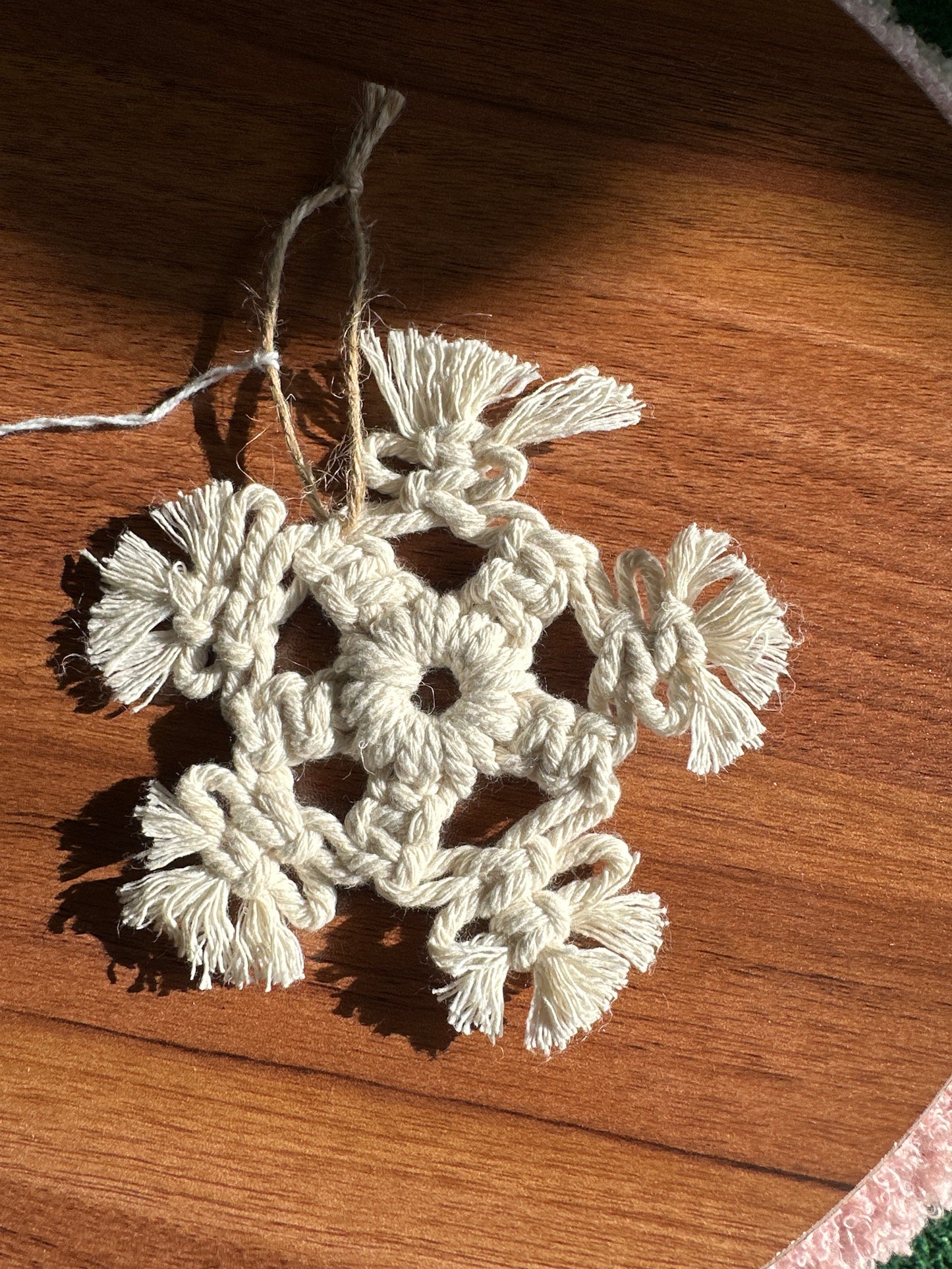 Snowflake ornament - KY handmade