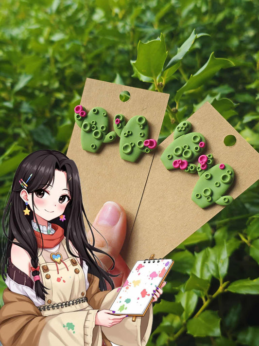 Cactus Earrings