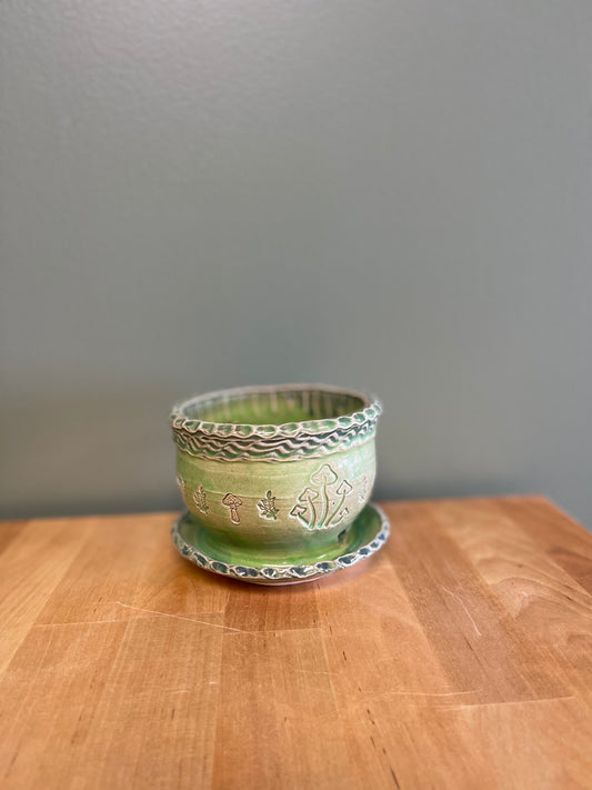 Handmade pot 4”