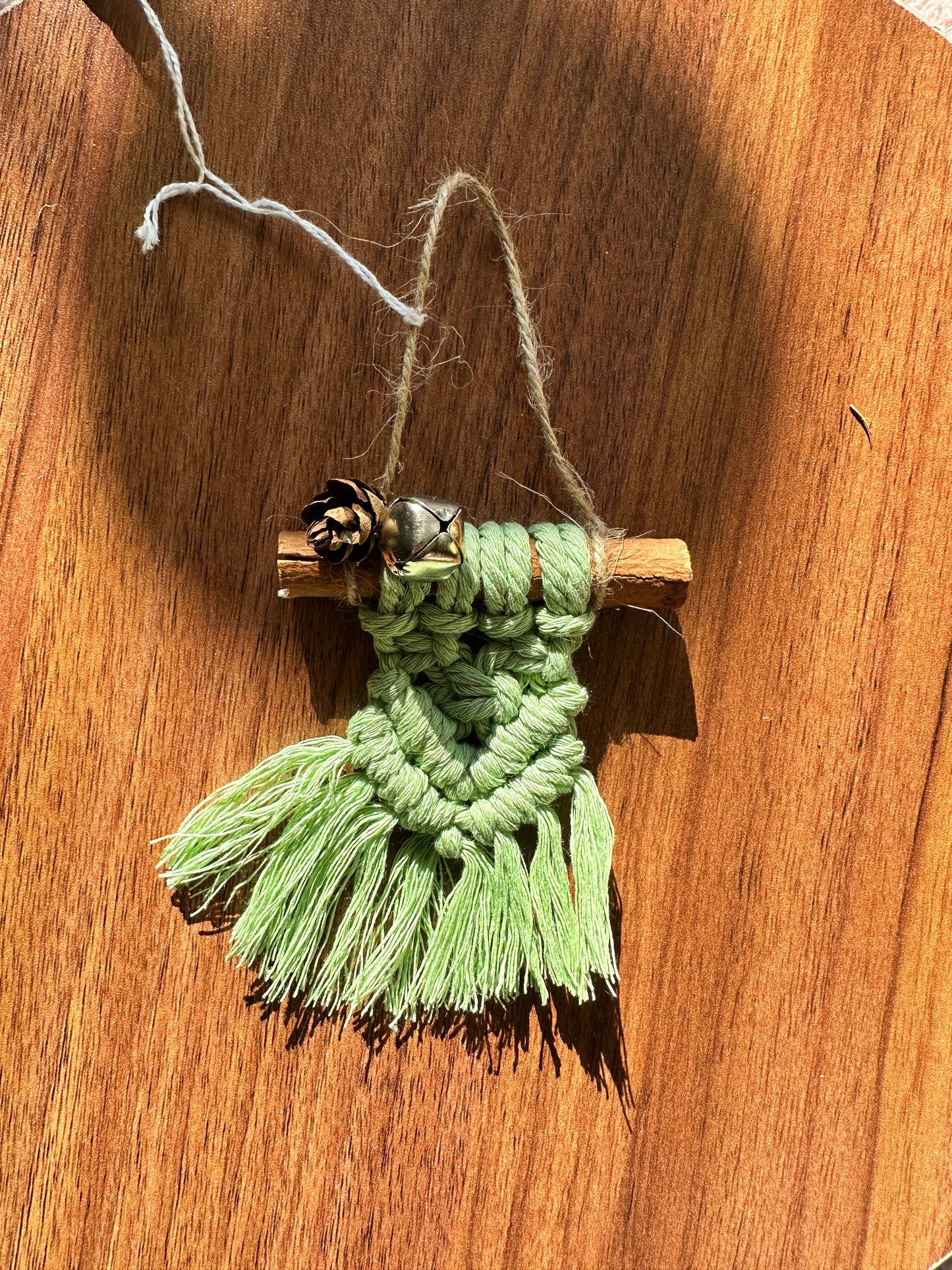 Macrame Ornament - KY handmade