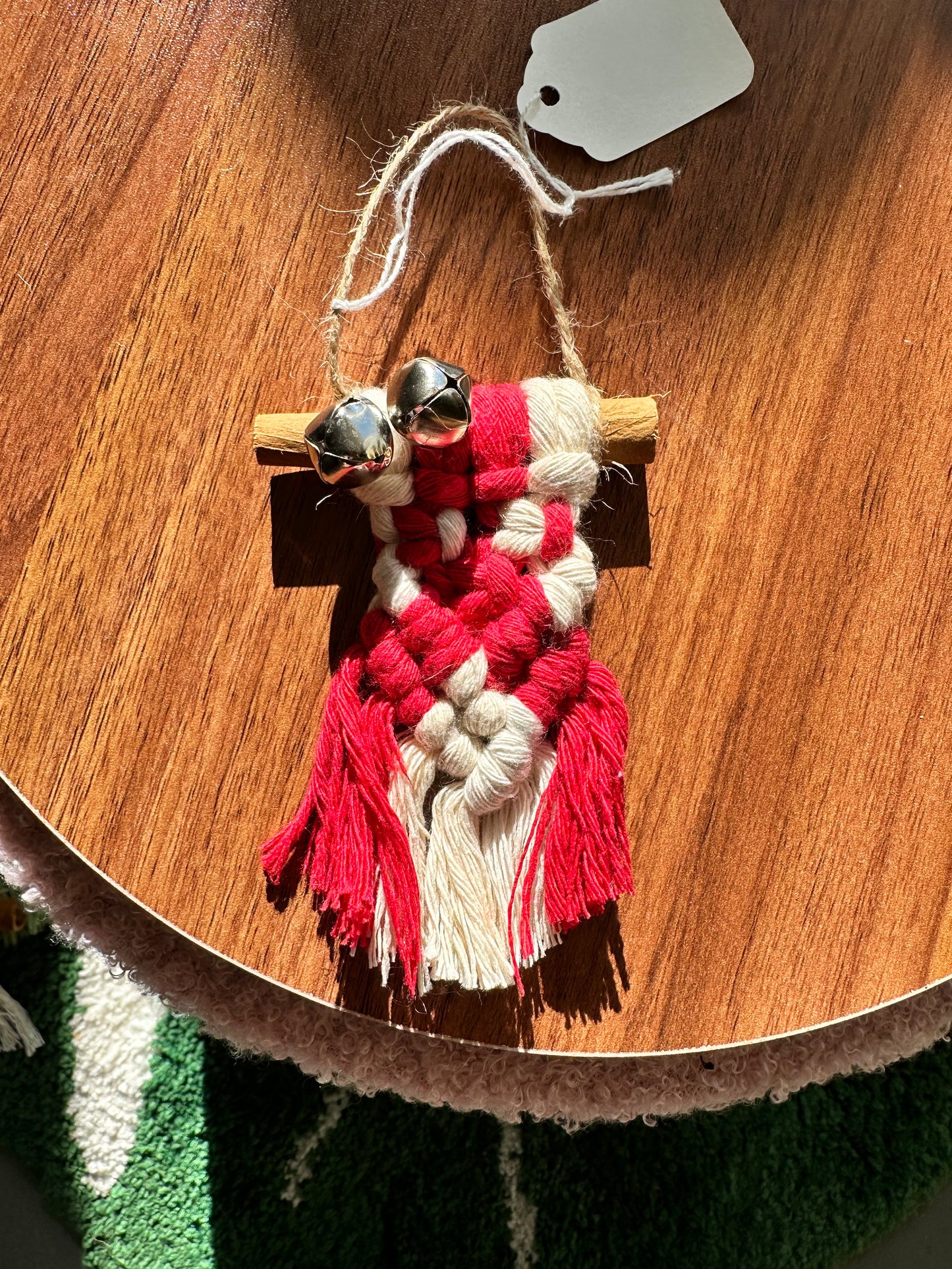 Macrame Ornament - KY handmade