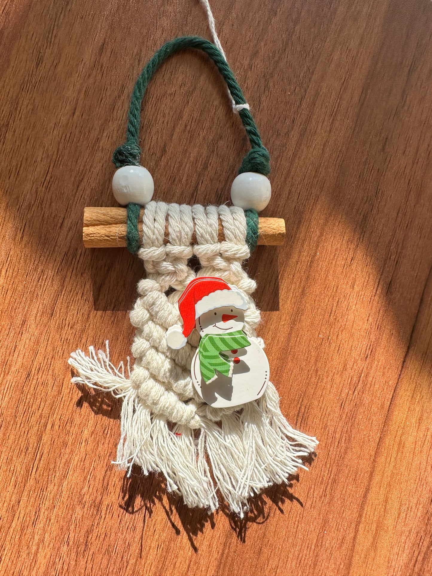 Macrame Ornament - KY handmade