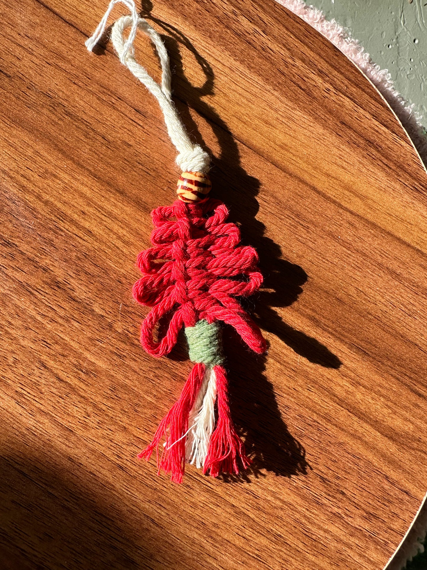 Tree Macrame Ornament