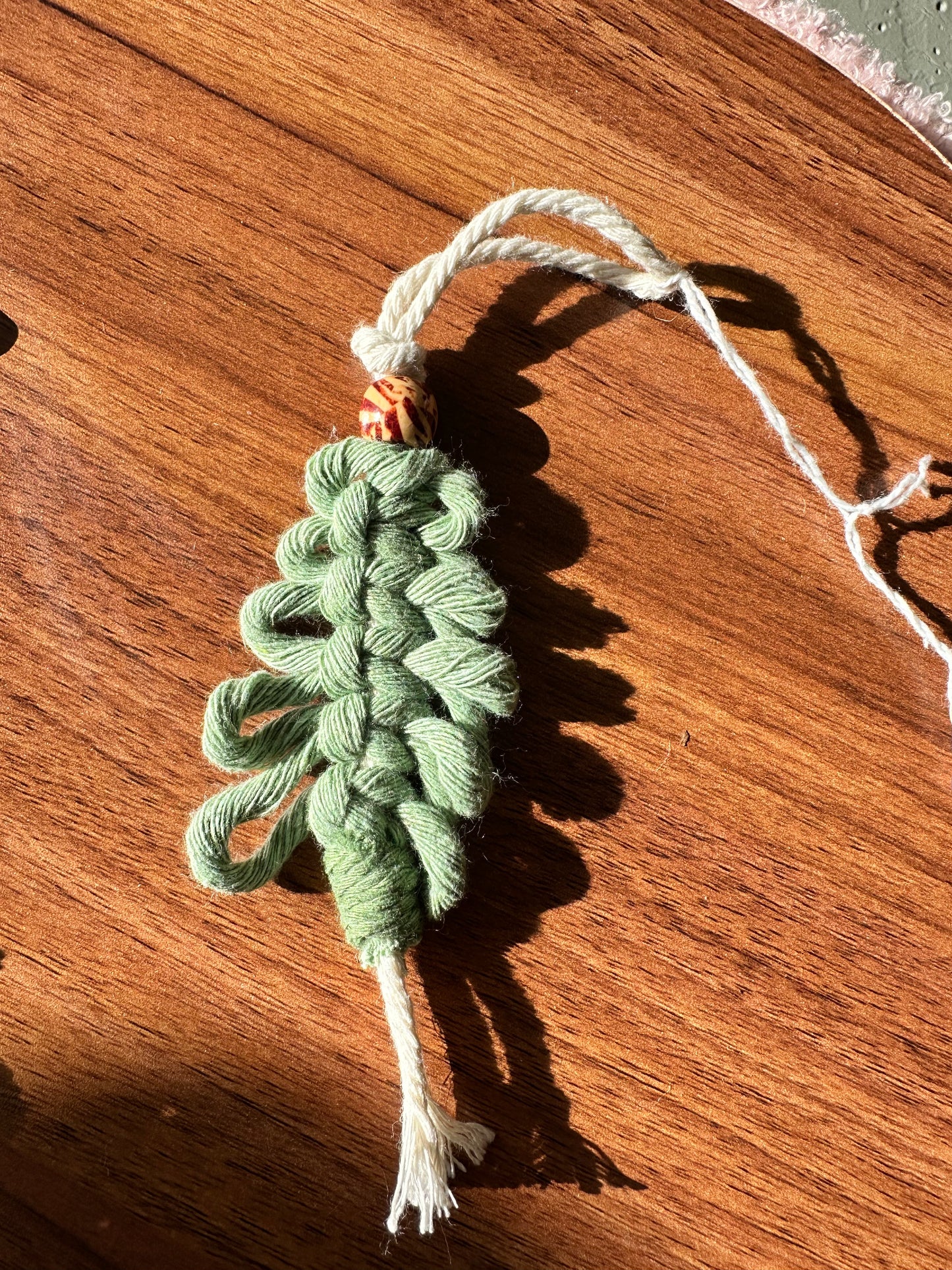 Tree Macrame Ornament