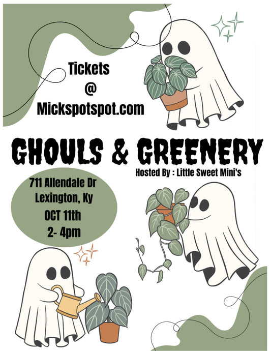 Ghouls & Greenery - Polymer Earring Workshop