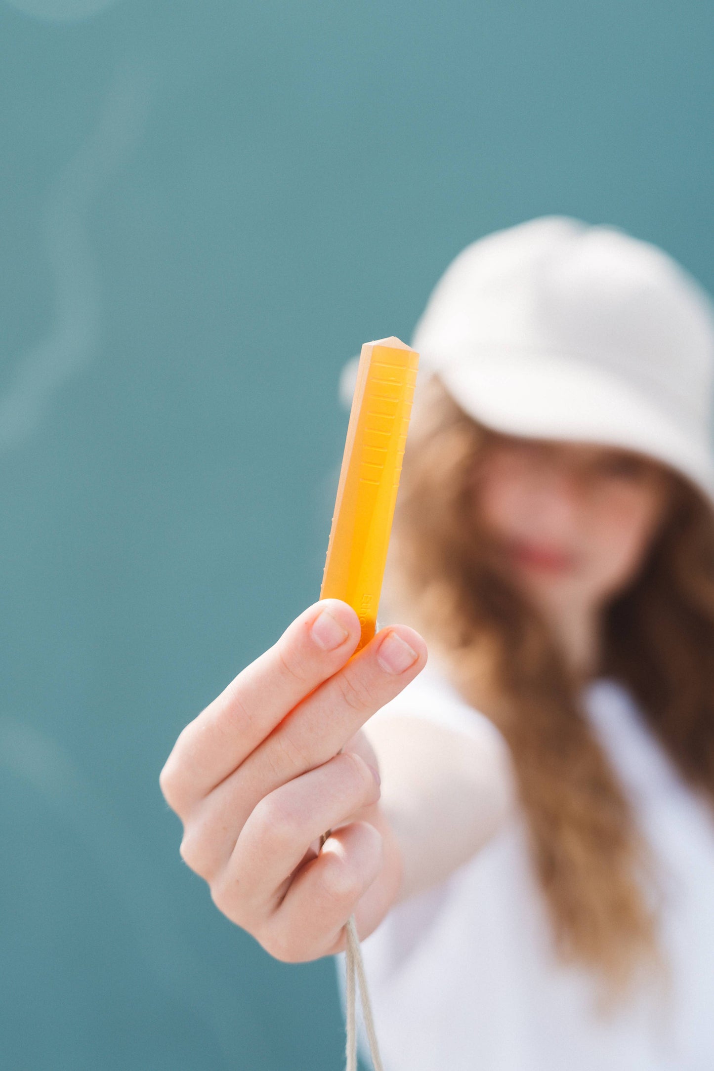 The Santo: Natural Rubber Sensory Chew Necklace Two Pack