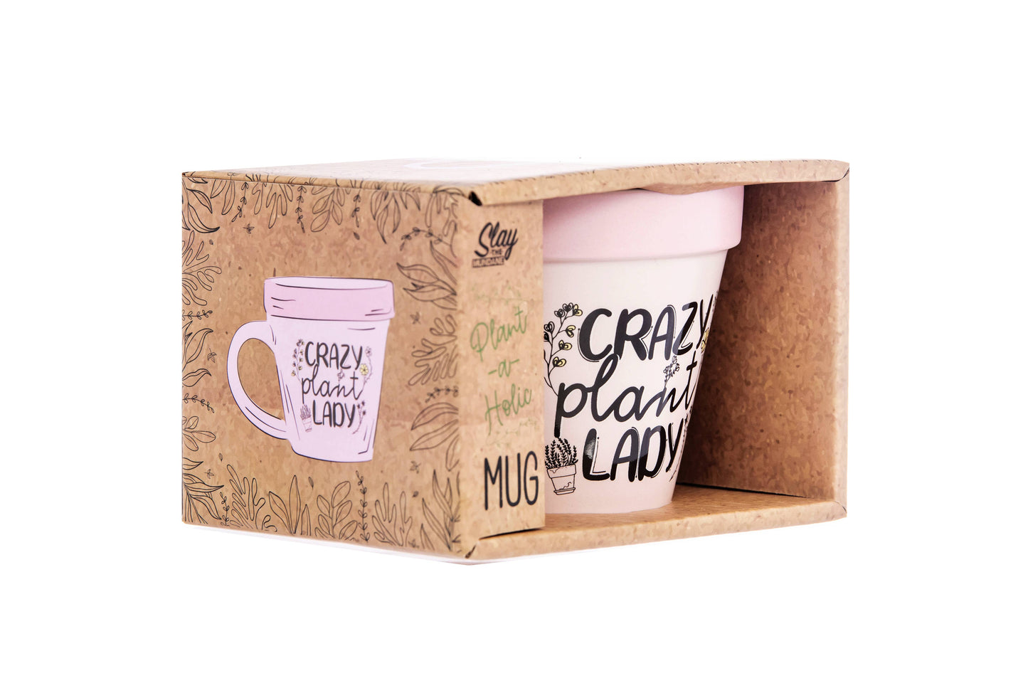 Plant Pot Mug - Gifts for Plant Moms - Crazy Plant Lady